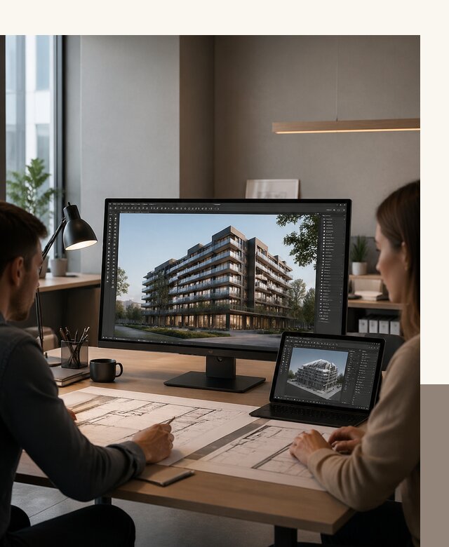 3D визуализация архитектуры и объектов строительства в Биробиджане