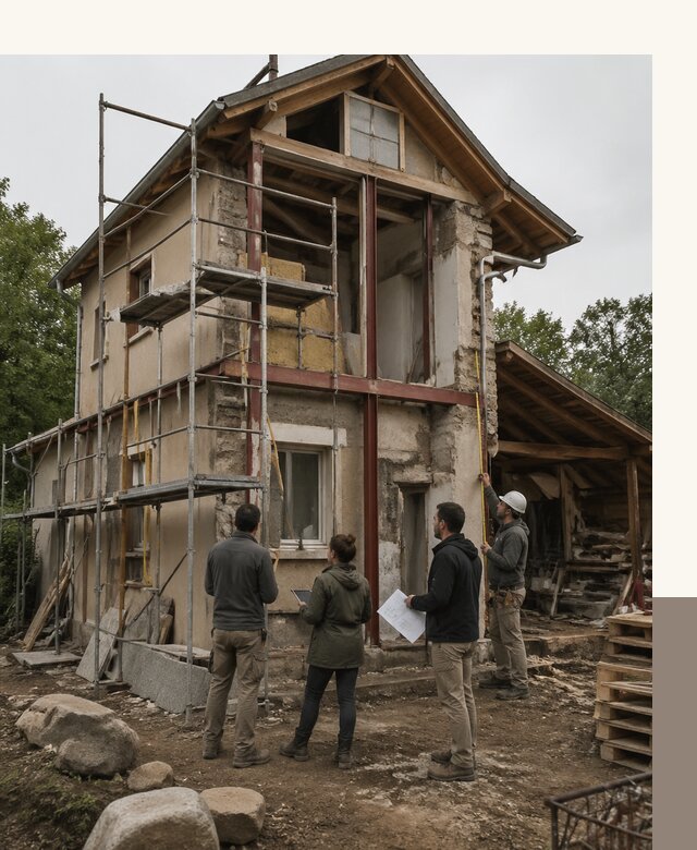 Реконструкция загородного дома под ключ в Биробиджане от бюро