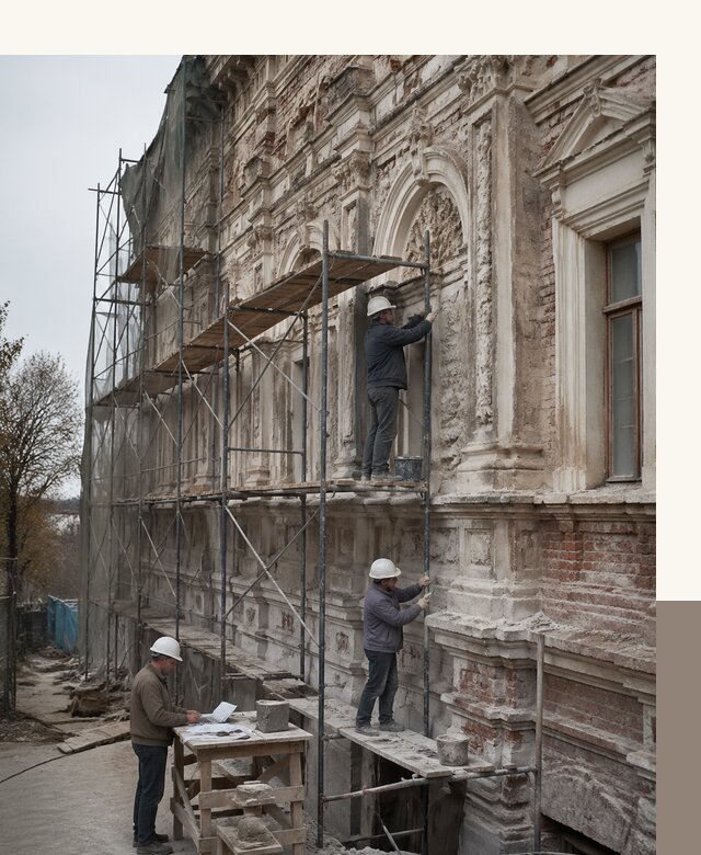 Реставрация объектов культурного наследия под ключ в Биробиджане