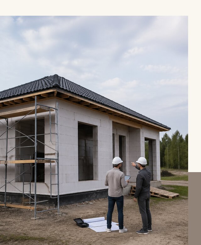 Проектирование одноэтажных домов из газобетона в Биробиджане