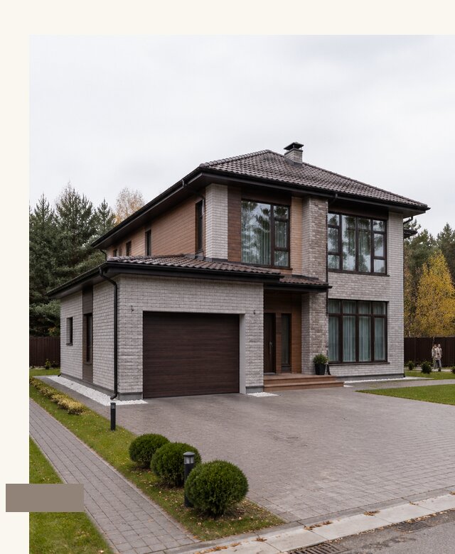 Проект дома 8 на 8 с гаражом в Биробиджане по цене 35483 | А3дПро-Брб